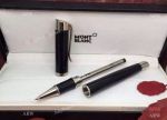 Mont Blanc Copy Black Precious Barrel Rollerball Pen